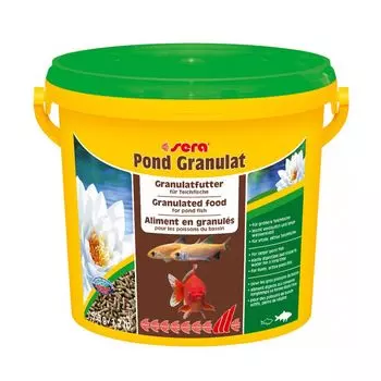 Корм для рыб SERA для прудовых рыб Pond Granulat 3,8л (550г) ведро