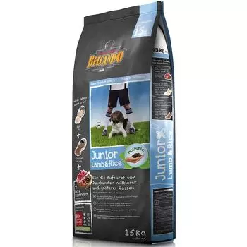 Корм для щенков Belcando Junior Ягненок с рисом сух. 15кг