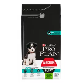Корм для щенков Pro Plan для средних пород с чувствительным пищеварением ягненок сух. 1,5кг