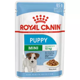 Корм для щенков ROYAL CANIN Mini Puppy для мелких пород, соус пауч 85г