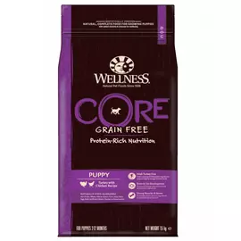 Корм для щенков Wellness Core Puppy беззерновой индейка с курицей сух. 1,5кг