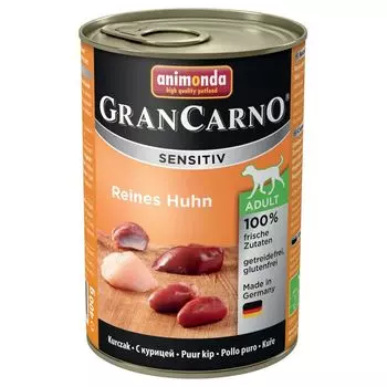 Корм для собак Animonda Gran Carno Sensitiv c курицей конс. 400г