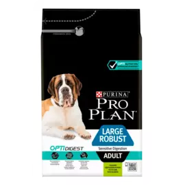 Корм для собак Pro Plan Robust для крупных пород с чувствит. пищеварением, ягненок сух. 3кг