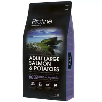 Корм для собак PROFINE для крупных пород лосось сух. 15кг