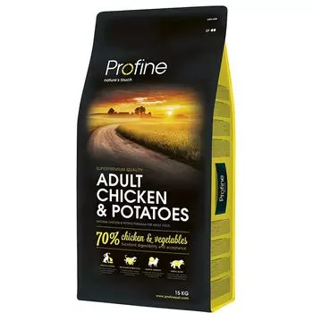 Корм для собак PROFINE курица, картофель сух. 15кг