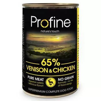 Корм для собак PROFINE оленина конс. 400г