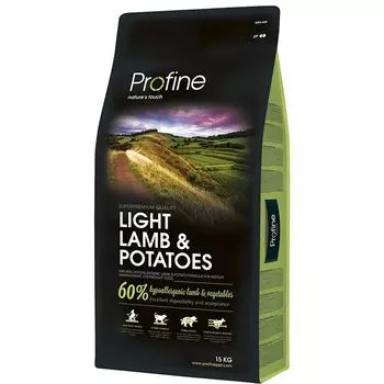 Корм для собак PROFINE при избыточном весе, ягненок сух. 15кг
