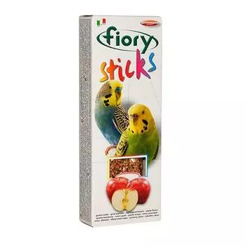 Лакомство для птиц Fiory Палочки для попугаев с яблоком 60г