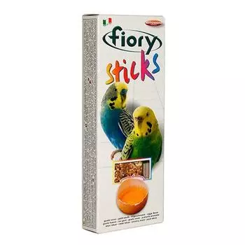 Лакомство для птиц Fiory Палочки для попугаев с яйцом 60г