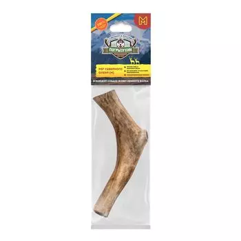 Лакомство для собак ПОГРЫЗУХИН Рог оленя M 110г