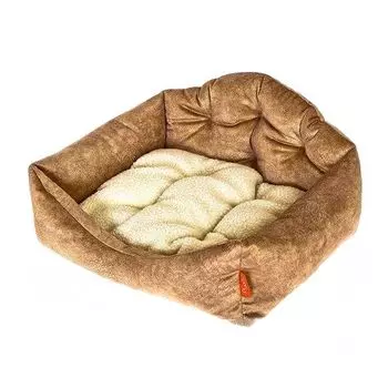 Лежак для собак HAPPY PUPPY Лофт бежевый 45х35