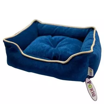 Лежак для животных Foxie Colour 70х60х23см синий
