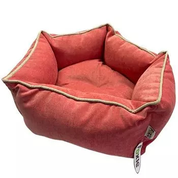 Лежак для животных Foxie Colour Звезда 51х51х22см розовый