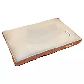 Матрас для животных Foxie Cooling с охлаждающим ковриком 75х50х11см коричневый