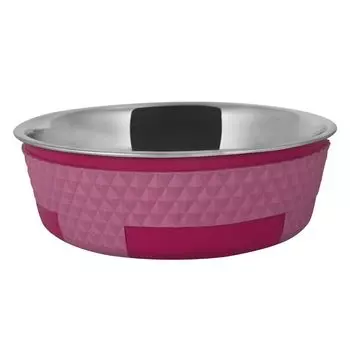 Миска для животных Foxie Trimond Bowl металлическая 800мл