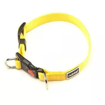 Ошейник для собак RUKKA 15 мм (20-30 см) Желтый