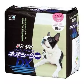 Пеленки для кошек и собак NEO SHEET DX с активированным углем 60x90см 18шт