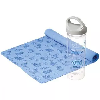 Полотенце V.I.PET Эффект впитывающее и охлаждающее (синее) 85х33см