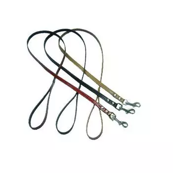 Поводок для собак БОКСЕР полоска подвернутая длинная 18ммх1,4м