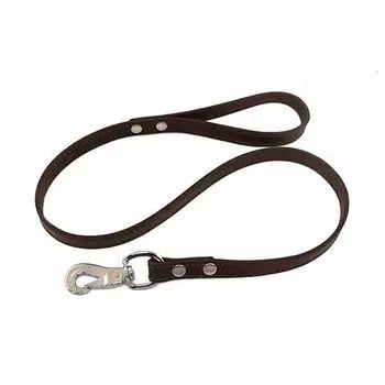 Поводок для собак ДАРЭЛЛ простой 20 мм "Стандарт" 2 слоя «Бюргер» (шведский карабин) 1,2м