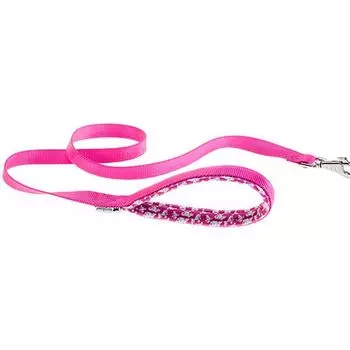 Поводок для собак FERPLAST Daytona Fantasy G20/120 розовый, нейлон