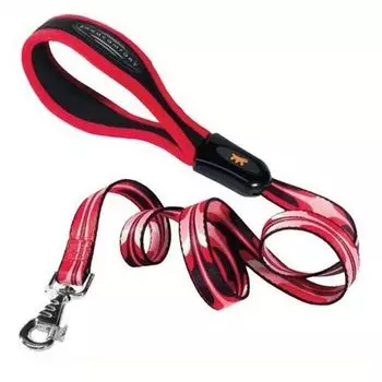 Поводок для собак FERPLAST Ergotattoo G25/120 красный