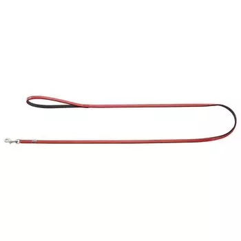 Поводок для собак HUNTER Capri 8/140 кожа красный