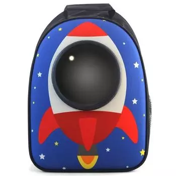 Рюкзак-переноска для животных TRIOL "Ракета" 450х320х230мм