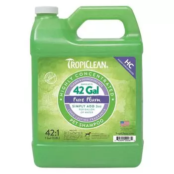 Шампунь для собак TROPICLEAN 42:1 Слива 3,78л