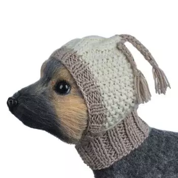 Шапочка для собак Dogmoda вязаная, размер 2