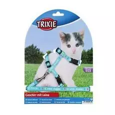 Шлейка для котят TRIXIE , нейлон с рисунком