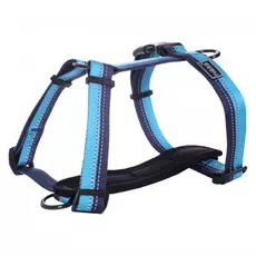 Шлейка для собак RUKKA Beam 25мм (обхват 45-70см) синяя