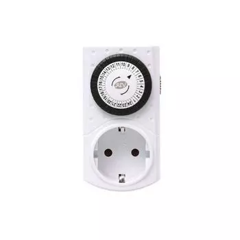 Таймер HAGEN REV механический с принудительным включением и отключением на 24 часа