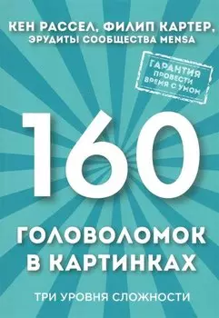 160 головоломок в картинках. Три уровня сложности