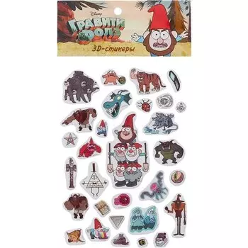 Гравити Фолз. 3D-стикеры. Монстры