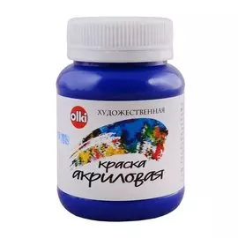 Акрил художественный 100 мл, восточная синяя