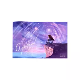 Альбом для рисования Феникс+, "Мечтательница", А4, 24 листа
