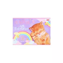 Альбом для рисования 32л А4 "Мурррчалки" , ассорти