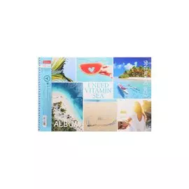 Альбом для рисования Hatber, "Витаминка", А4, 32 листа, на спирали, в ассортименте