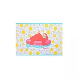 Альбом для рисования Listoff, "Каникулы ленивца", А4, 40 листов, на скрепке