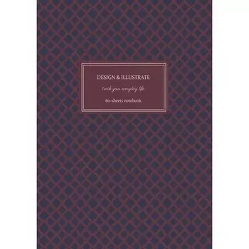 Альбом для рисования и эскизов А4, 60л., Эко блок крафт 80 г/кв.м., на спирали, серый 07378