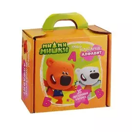 Ми-Ми-Мишки. Умный чемоданчик. Алфавит. 35 двусторонних карточек