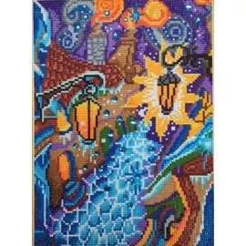 Алмазная мозаика Городская мозаика LE026