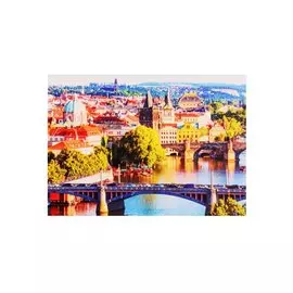 Алмазная мозаика на подрамнике "Живописный вид", 30 х 40 см