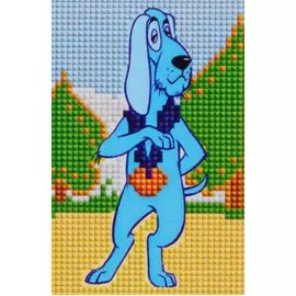 Алмазная мозаика "Бременские музыканты", 10х15 см