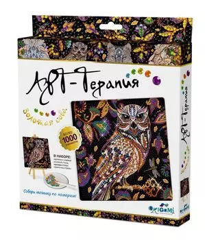 Алмазные узоры. Золотая Сова