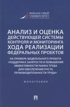 Анализ и оценка действующей системы контроля и мониторинга хода реализации федеральных проектов (на примере федерального проекта «Поддержка занятоcти и повышения эффективности рынка труда для обеспечения роста производительности труда»). Монография
