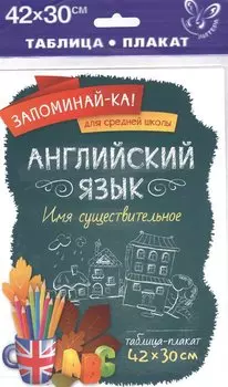 Английский язык.Имя существительное