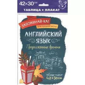 Английский язык.Продолженные времена