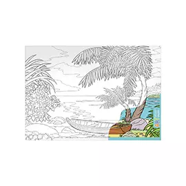 АРТ. Основа для творчества большая. Морской пейзаж